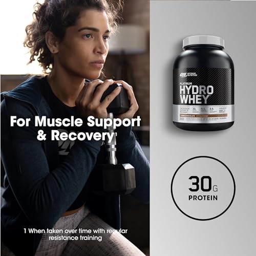 Hydrolyzed Whey Protein Isolate Powder, Turbo Chocolate Flavor