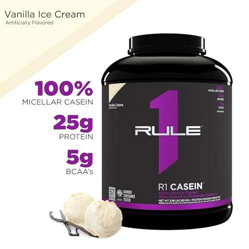 Rule 1 Vanilla Creme Casein Protein - 4lb
