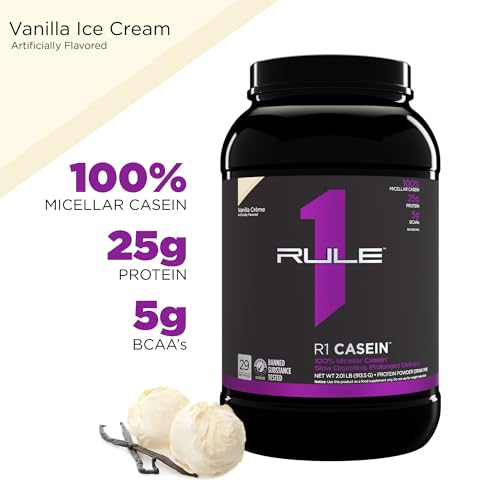 Rule 1 R1 Casein Vanilla Creme - 25g Protein