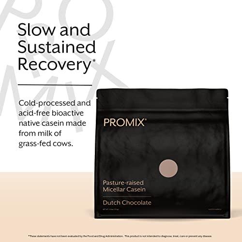 Promix Grass-Fed Chocolate Casein Protein Powder 2.5lb