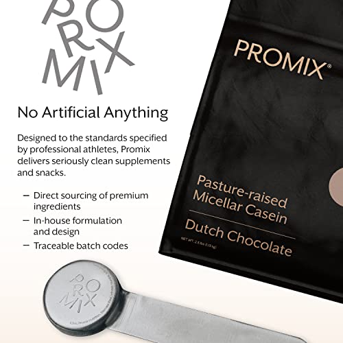 Promix Grass-Fed Chocolate Casein Protein Powder 2.5lb