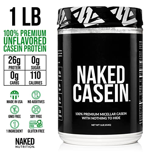 NAKED Nutrition Micellar Casein Protein 1Lb