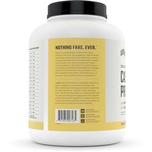 Hormone-Free Vanilla Bean Micellar Casein Protein 4LB