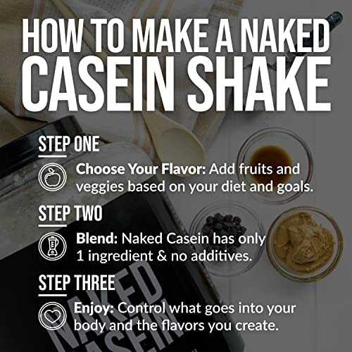 NAKED Nutrition Micellar Casein Protein 1Lb
