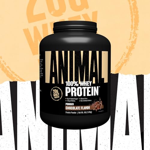 Animal 100% Whey Protein Powder - Low Sugar Chocolate