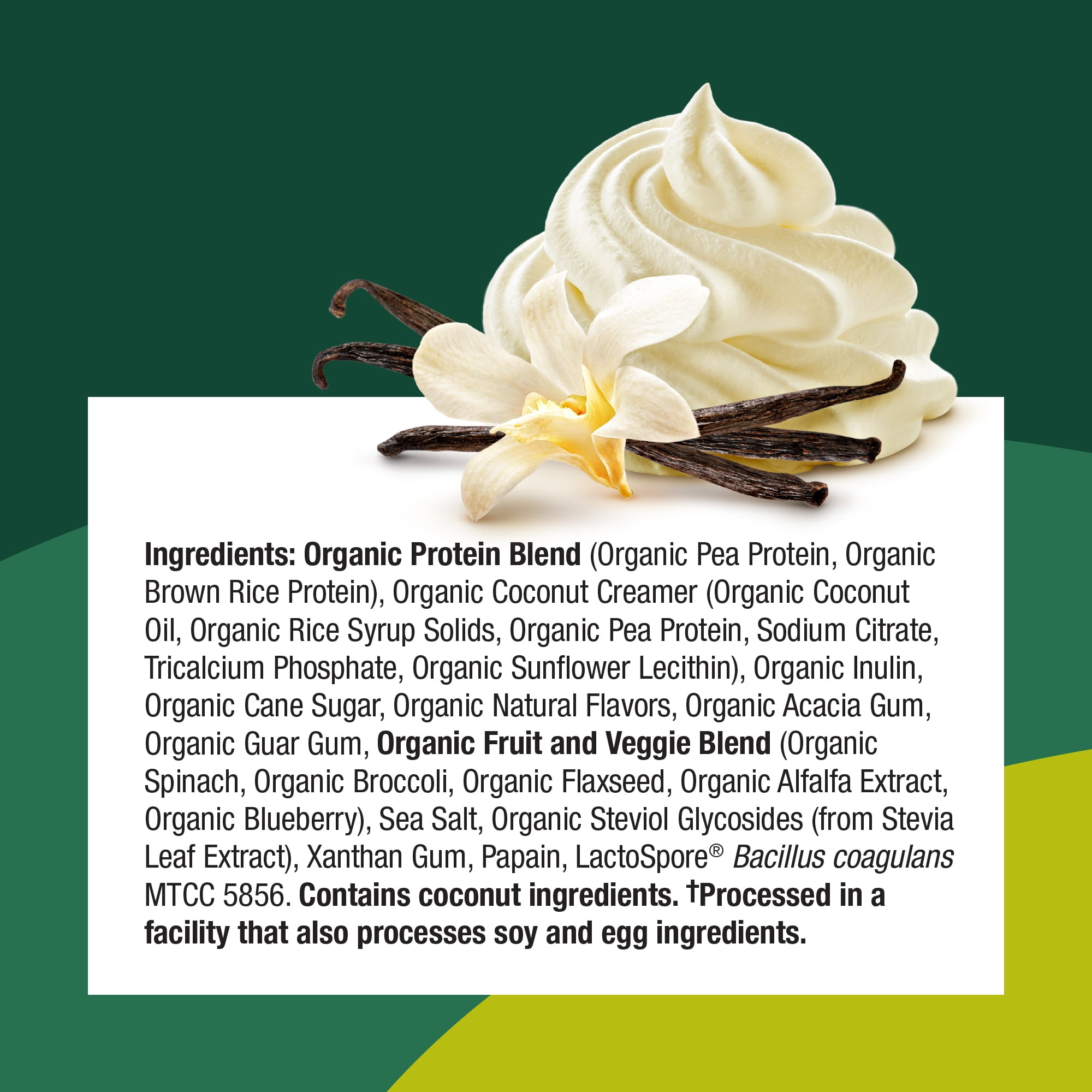 French Vanilla Plant-Based Protein Shake by Purely Inspired