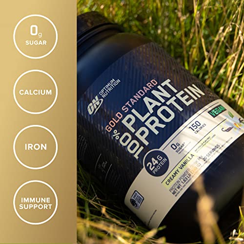 Gold Standard Plant-Based Protein Powder - Creamy Vanilla