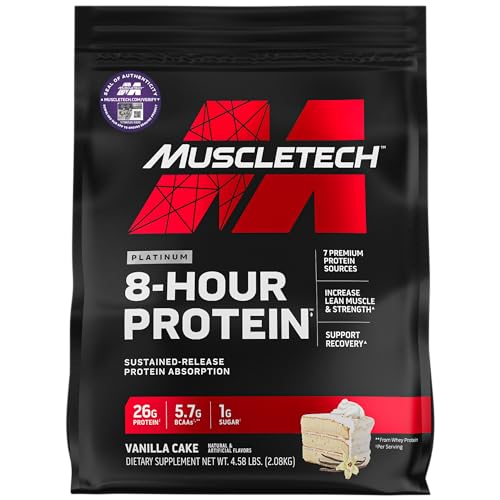 Vanilla Slow Release Protein Powder - 8 Hour Blend