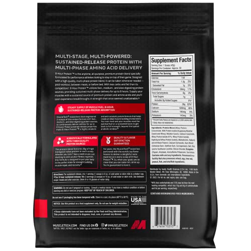 Vanilla Slow Release Protein Powder - 8 Hour Blend