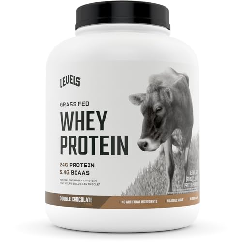 Grass Fed Whey Protein, Hormone-Free, Double Chocolate, 5LB