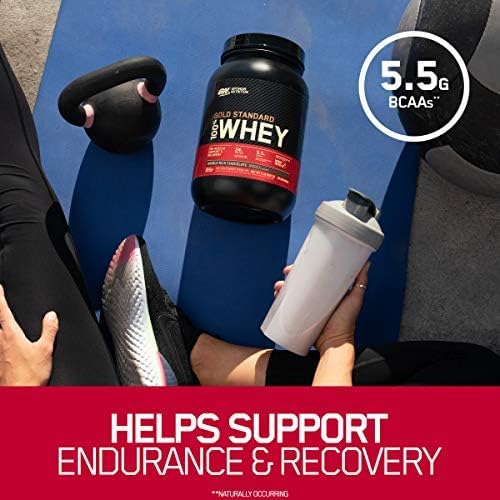 Gold Standard Whey Protein Powder, Double Rich Chocolate 1lb