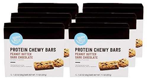 Happy Belly Peanut Butter Dark Chocolate Protein Bars