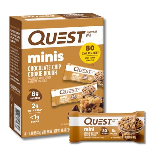Quest Mini Chocolate Chip Cookie Dough Protein Bars