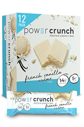 Power Crunch French Vanilla Protein Wafers, 12 Count