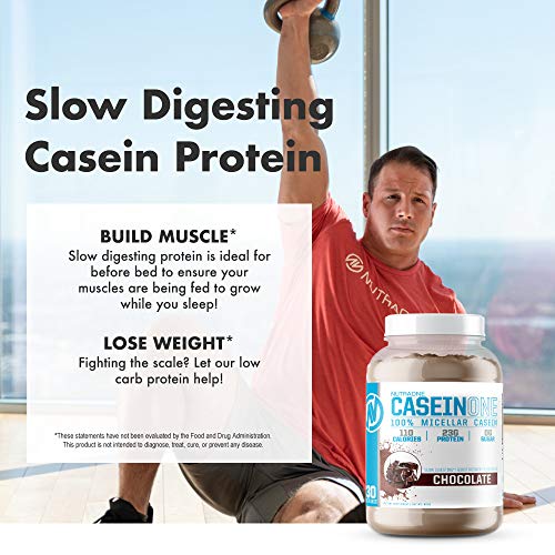 NutraOne 100% Casein Protein Powder - Chocolate 2.11 lbs