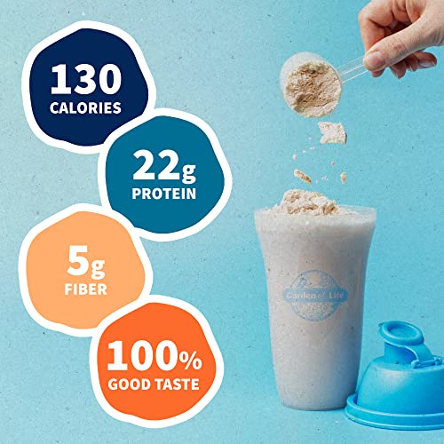 Organic Vegan Vanilla Protein Powder - 22g Plant-Based