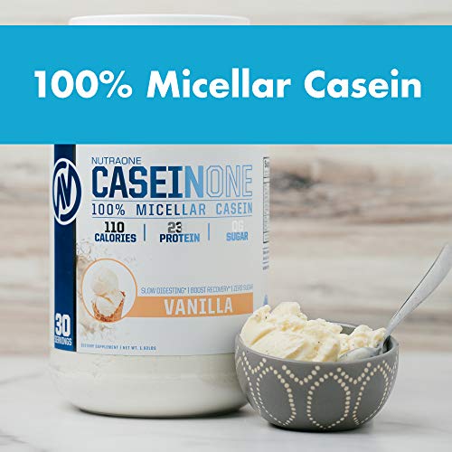 NutraOne 100% Casein Protein Powder - Chocolate 2.11 lbs