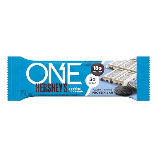 Hershey's Cookies 'n' Creme Protein Bars - 12 Pack