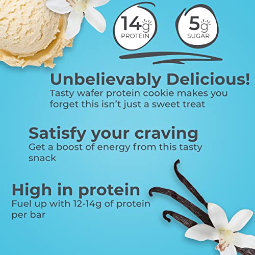 Power Crunch French Vanilla Protein Wafers, 12 Count