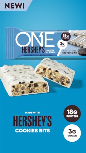 Hershey's Cookies 'n' Creme Protein Bars - 12 Pack