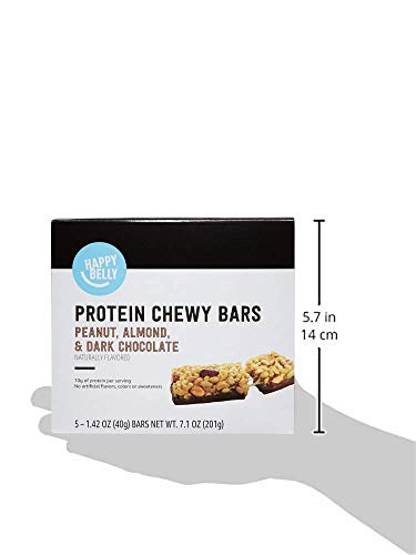 Happy Belly Peanut Butter Dark Chocolate Protein Bars