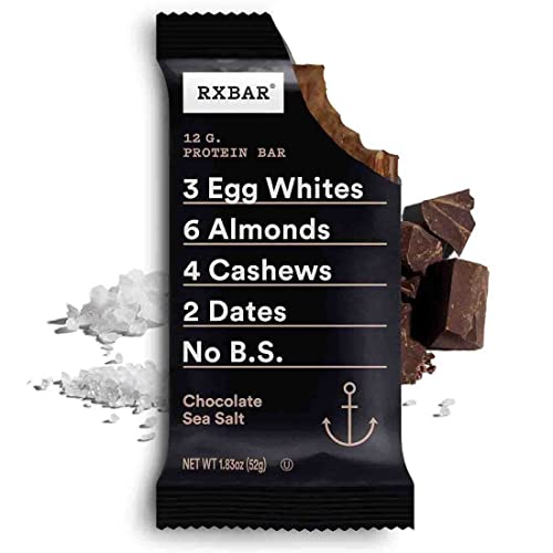 RXBAR Chocolate Sea Salt Protein Bars - 12 Count