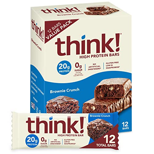Think! Brownie Crunch Protein Bars - 12 Count