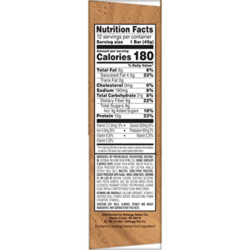 Special K Protein Meal Replacement Bars, 12 Count