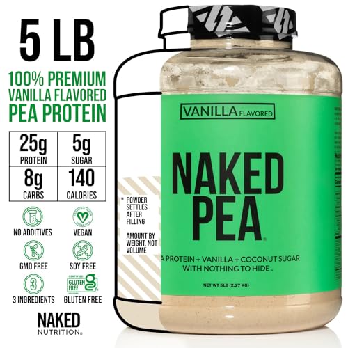 Naked Pea Vanilla Plant-Based Protein Isolate 5lb