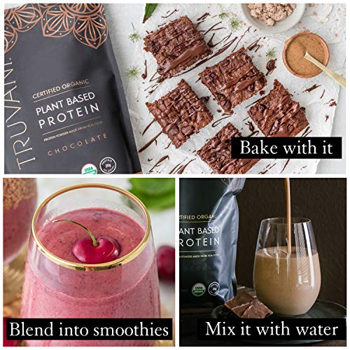 Truvani Chocolate Vegan Pea Protein Powder 20g