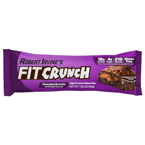 FITCRUNCH Snack Size Protein Bars - 9 Count