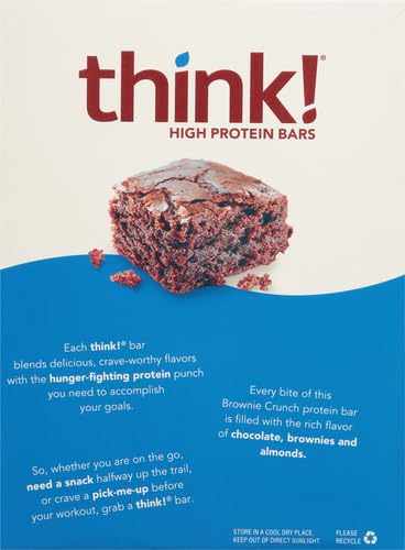 Think! Brownie Crunch Protein Bars - 12 Count