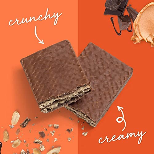 Power Crunch Peanut Butter Fudge Protein Bars, 12 Count