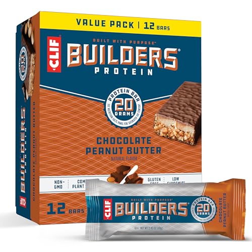 CLIF Builders Protein Bars - Chocolate Peanut Butter