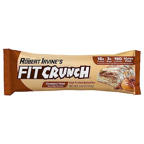 FITCRUNCH Snack Size Protein Bars - 9 Count