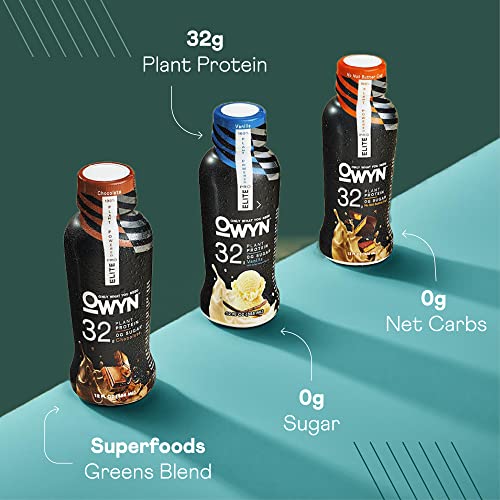 OWYN Pro Elite Vegan Protein Shake - Vanilla 12 Pack