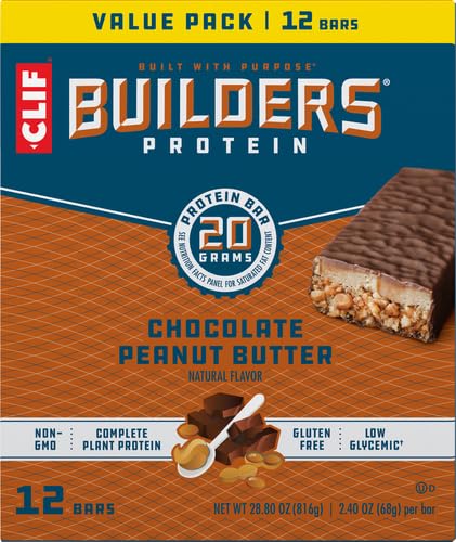 CLIF Builders Protein Bars - Chocolate Peanut Butter