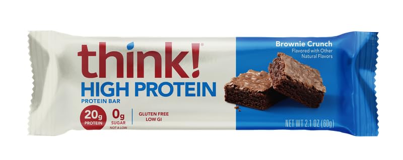 Think! Brownie Crunch Protein Bars - 12 Count