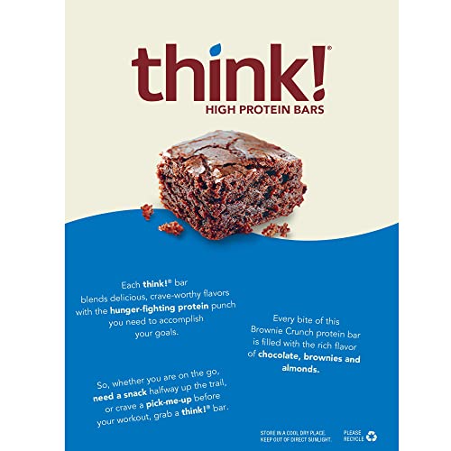 Think! Brownie Crunch Protein Bars - 12 Count