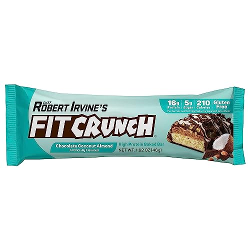 FITCRUNCH Snack Size Protein Bars - 9 Count