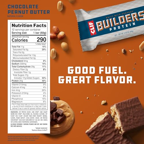 CLIF Builders Protein Bars - Chocolate Peanut Butter