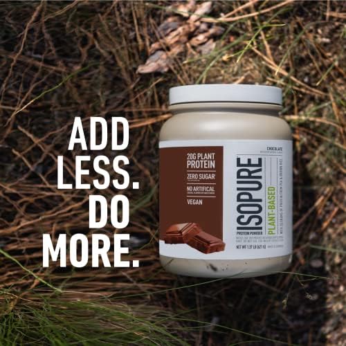 Isopure Vegan Chocolate Protein Powder with Amino Acids