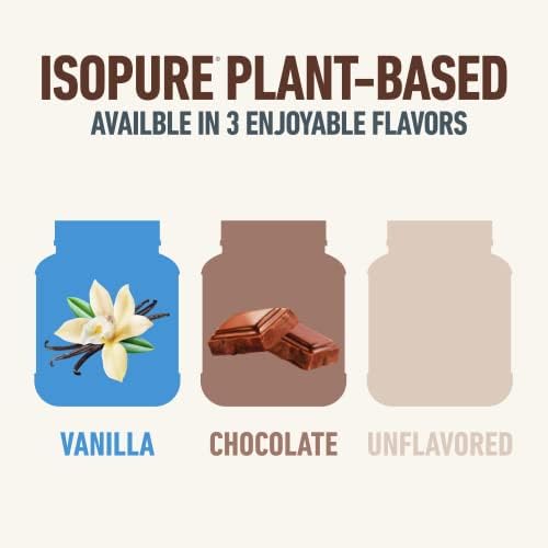 Isopure Vegan Chocolate Protein Powder with Amino Acids