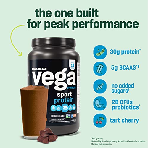 Vega Vanilla Vegan Sport Protein Powder 29.2 oz