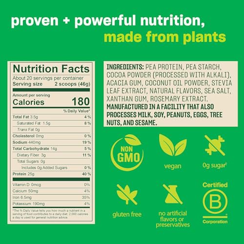 Vega Creamy Vanilla Plant-Based Protein Powder