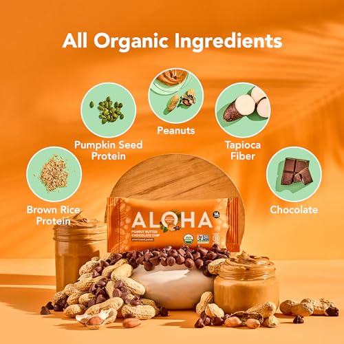 ALOHA Peanut Butter Chocolate Chip Protein Bars