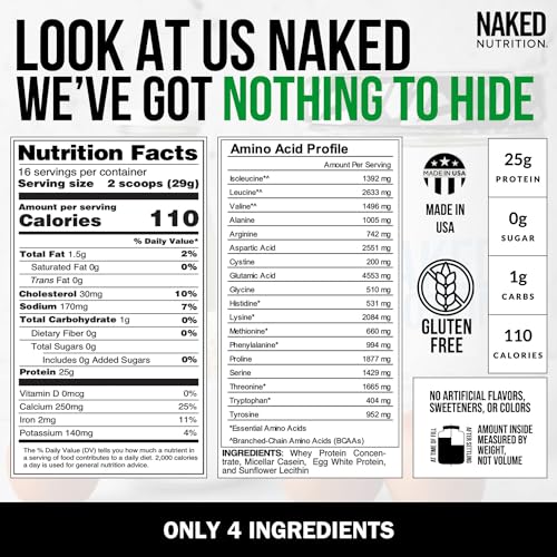 NAKED Egg, Whey & Casein Protein Blend