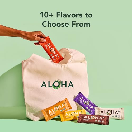 ALOHA Peanut Butter Chocolate Chip Protein Bars