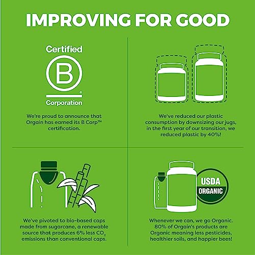 Organic Vegan Protein Shake - Vanilla Bean, 16g Protein