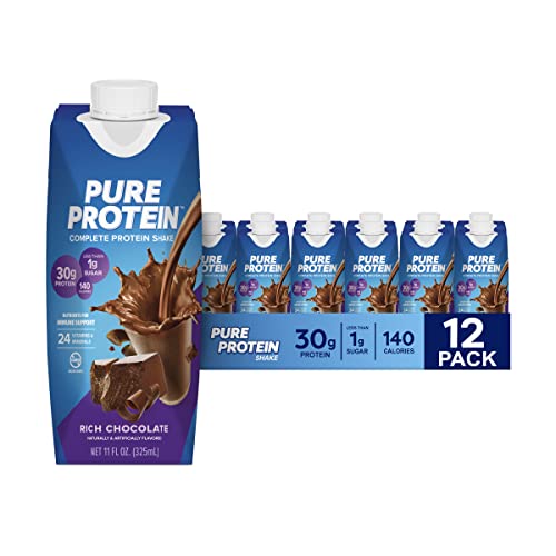 Chocolate Protein Shake: 30g Complete Protein, Keto-Friendly, Vitamins